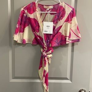 Diane Von Furstenberg swim top cover